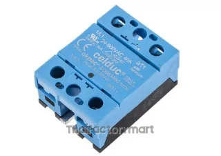 Solid State Relay 24-600VAC 40A "Celduc" Type SO963460