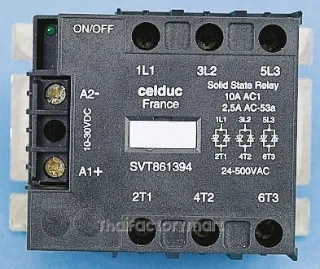 Celduc 50 A Solid State Relay, Zero Crossing, Chassis Mount, Thyristor, 600 V ac Maximum Load
