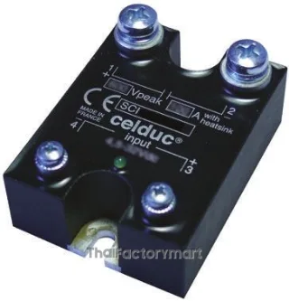 Celduc 50 A Solid State Relay, Chassis Mount, 1200 V Maximum Load