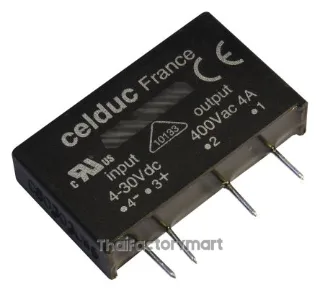 Celduc 50 A Solid State Relay, Zero Cross, PCB Mount, Thyristor, 690 V ac Maximum Load