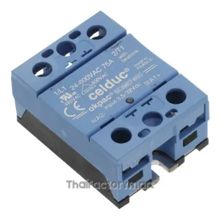 Celduc 50 A Solid State Relay, Zero Cross, Panel Mount, Thyristor, 290 V ac Maximum Load