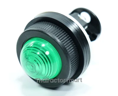 Fuji Electric Pilot Light DR30D0L-E3G, 30mm, dome type, green รูปที่ 2
