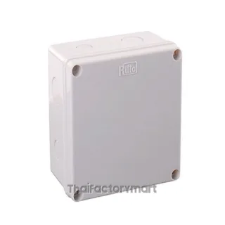 E201 : กล่องพลาสติกแบบฝาทึบ (ABS) ขนาด W75 x H75 x D50 mm