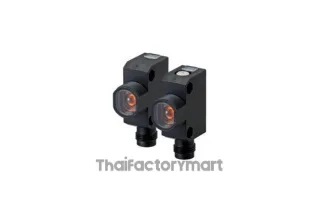 Photo Sensor, Through-Beam, Sensing distance 20 m, Red LED, Built In amplifier, Pre-Wired