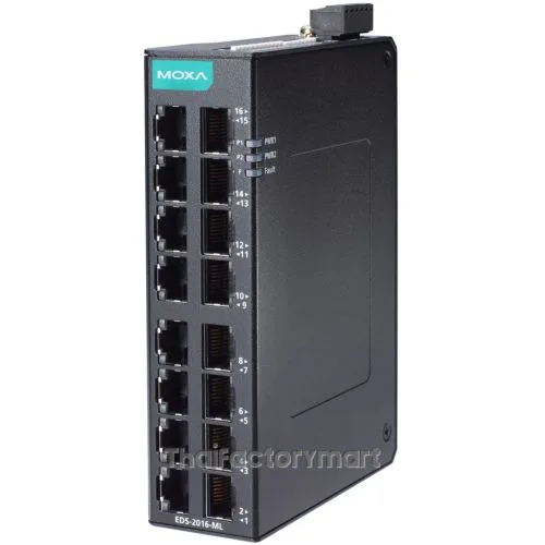 Unmanaged Ethernet switch with 16 10/100BaseT(X) ports, and -10 to 60Â°C operating temperature photo 2