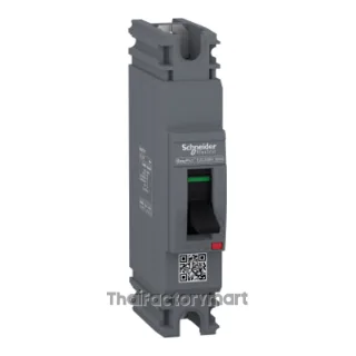 circuit breaker,EasyPact EZC100H ,TMD, 15A ,1 pole 1d