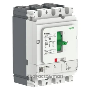 circuit breaker, EasyPact EZS250E with TMD trip unit, 200A, 3P/3d