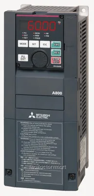 FR-A820-11K-1, VSD/VFD - Mitsubishi - FR-A800 series - 3-phase input - 46A / 11kW / 15HP