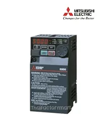 Mitsubishi FR-E800 Inverter, Three-Phase 400V Class, 5.5 kW, Model FR-E840-5.5KEPA