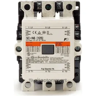 SC-N6RM 200V Fuji Electric Magnetic Contactor SC-N6RM, coil 200 V