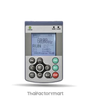 Remote keypad with RJ-45 connector and LCD display that can memorize or copy three function data sets