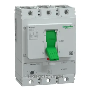 Circuit breaker, GoPact MCCB 800, 3 poles, 50kA at 415VAC, 800A rating, TMD trip unit, adjustable thermal protection
