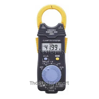 Hioki 3280-90F 1000 AC Amp True-RMS Current Clamp Meter with 4200 Amp AC Flexible Current Sensor