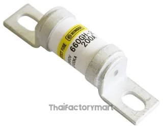 660GH-200ULTC : Semiconductor Protection Fuses, 200A, Bolted Tag Fuse, 450 V DC, 660 V AC