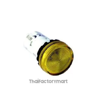 PILOT LIGHT 22 mm.YELLOW 230/240V AC
