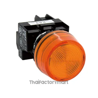 22MM YW Series Pilot Lights (with Removable Contact Block) Full Voltage Extended LED YW1P-2TEQ4Y