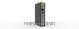 5 x 10/100/1000T, 1 x 100/1000X SFP, Industrial Unmanaged Layer 2 Switch, PoE+ Support รูปที่ 1