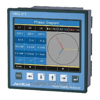 Janitza meter Zero Export Digital Meter Janitza UMG511 Graphic Display