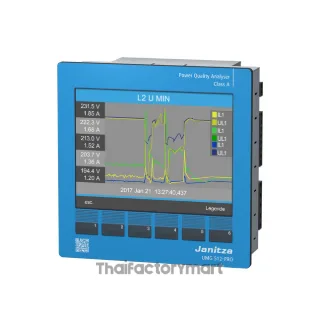 เครื่องวิเคราะห์คุณภาพไฟฟ้า Janitza UMG 512-PRO Class A power Quality Analyser