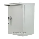 ตู้ไฟสวิทช์บอร์ดแบบกันน้ำมีหลังคา ฝา 2 ชั้น (ฝานอกทึบ) KBSD 9001 ขนาด 300x450x250 mm. รูปที่ 1