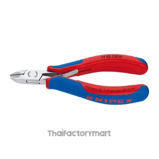 77 02 120 H Electronics Diagonal Cutters With Inserted Carbide Metal Cutting Edges DIN ISO 9654