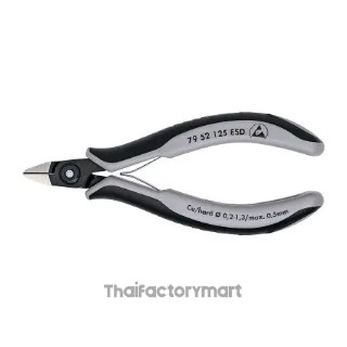 79 52 125 ESD Precision Electronics Diagonal Cutters ESD DIN ISO 9654