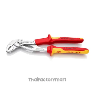 87 26 250 KNIPEX Cobra® VDE Hightech Water Pump Pliers, Insulated DIN ISO 8976
