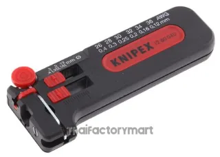 12 80 040 SB Knipex 100 mm Stripping Pliers, 0.12mm ￫ 0.4mm
