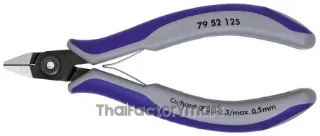 79 52 125 RS Knipex Side Cutter Cable Cutter, 1.3mm cutting capacity 125mm overall length