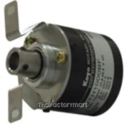 Koyo Encoder, Incremental, Light Duty, 2500 Pulses per Revolution, 8mm Hollow Shaft, 38mm Diameter Body, 5VDC, Line Driver (Differential - OL7272), IP50 (Dust Proof), 1 meter Cable, Tinned Ends