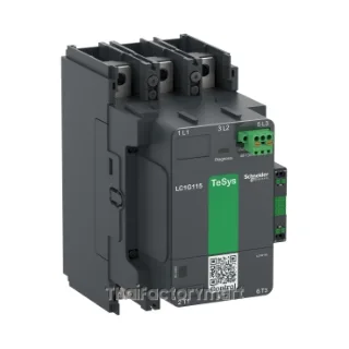 Schneider LC1G185KUEN High power contactor TeSys Giga, 3 pole (3NO), AC-3 <=440V 185A, standard version, 100…250V wide band AC/DC coil