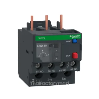 Schneider TeSys D Thermal Overload Relay LRD01, 0.1-0.16A, class 10A, 1NO+1NC, screw clamp, for LC1 D09-D38