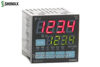 Digital Temperature Controller Power Supply : 100-240VAC - Output : Relay 1A 240VAC 2A / Voltage pulse SSR Drive / Current 4– 20MA