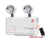 Promotion !!! SUNNY โคมไฟฉุกเฉิน รุ่น MCU206NC5 แสง Warm White LED 6W สำรองไฟได้นาน 5 ชม.| รองรับระบบ Auto Test - Remote Off White รูปที่ 1