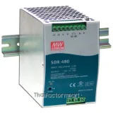 Mean Well SDR-480-48, DIN Rail Power Supply, 94%, 48V, 10A, 480W, Adjustable photo 2