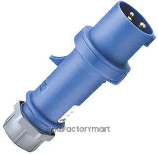 Mennekes ProTOP Series, IP44 Blue Cable Mount 2P+E Industrial Power Plug, Rated At 16A, 230 V