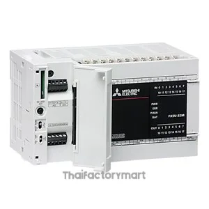 FX5U;CPU;DC;16 Inputs;16 Transistor Outputs;3xAnalog;Eth;RS-485;sink