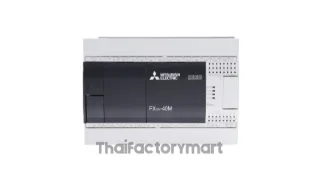 PLC, FX3G Base Unit AC 100-240 V; 24 inputs DC 24V; 16 transistor outputs (sink)