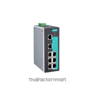 MOXA EDS-408A, Entry-level managed Ethernet switch with 8 10/100BaseT(X) ports, -10 to 60°C operating temperature