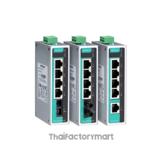 MOXA EDS-205A-T-IEX, unmanaged Ethernet switch w/(5)10/100BTX ports, IECEx certified (extended temperature model)