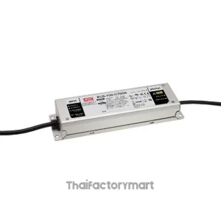 Mean Well ELG-150-C1050DA3Y, LED Driver 150W 1.05A 72 - 143V IP67