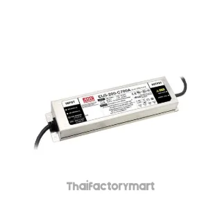 Mean Well ELG-200-C1050A-3Y, LED Driver 200W 1.05A 95 - 190V IP65