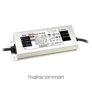 Mean Well ELG-75-24, LED Driver 76W 3.15A 12 - 24V IP67
