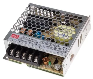 Mean Well LRS-75-48, Embedded Switch Mode Power Supply SMPS, 76.8W, 48V, 1.6A