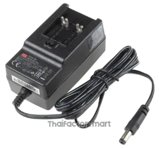 Mean Well GE24I48-P1J, 24W Plug In Power Supply 48V dc, 500mA, Level VI Efficiency, 1 Output Switched Mode Power Supply