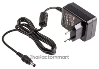 Mean Well GS12E09-P1I, 12W Plug In Power Supply 9V dc, 1.33A, Level V Efficiency, 1 Output Switched Mode Power Supply, 2-Pin Type C