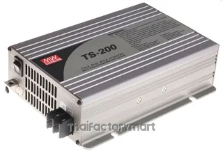 Mean Well TS-200-224B, DC / AC Inverter 21 - 30V 200W DE Type F (CEE 7/3) Socket