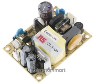 Mean Well EPS-15-5, 1 Output Embedded Switch Mode Power Supply, 15W, 5V, 3A