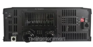 Mean Well NTS-2200-248EU Pure Sine Wave DC-AC Inverter 2200 W, 48 VDC Input, 230 VAC Output, EU Socket
