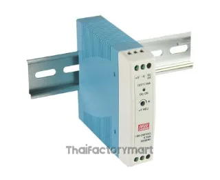 MDR-20-15, DIN Rail Power Supply, 81%, 15V, 1.34A, 20W, Adjustable
